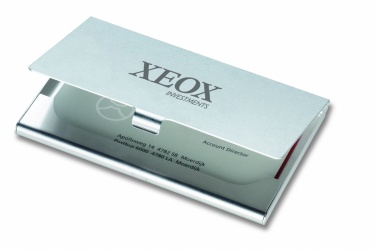 Logotrade corporate gift image of: Aluminium business card holder