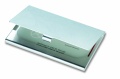 Aluminium business card holder, Shiny Silver