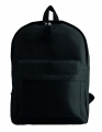 600D polyester backpack, Black