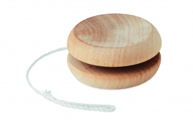 Logo trade promotional merchandise picture of: Wooden yoyo