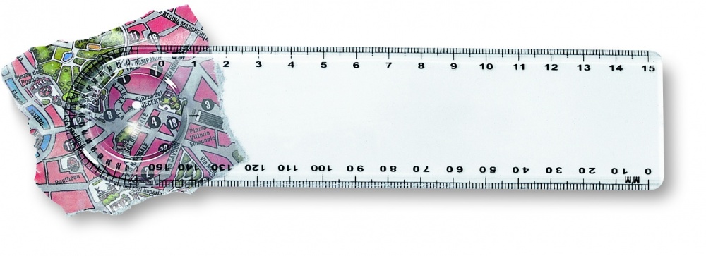 Logotrade promotional item image of: Ruler with magnifier