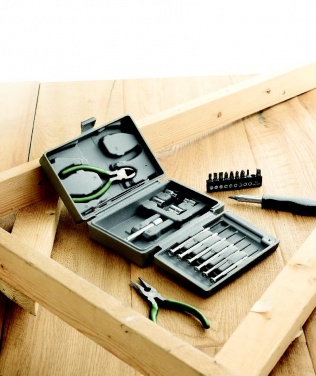 Logotrade business gifts photo of: Foldable 25 piece tool set