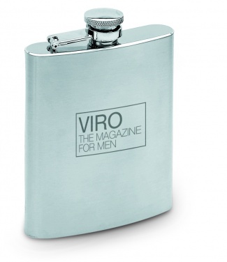 Logo trade promotional gift photo of: Slim hip flask 200ml