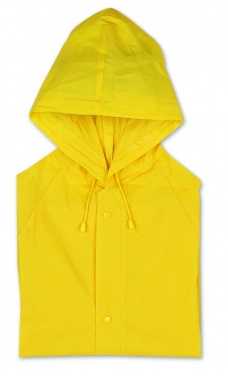 Logo trade corporate gifts image of: PVC raincoat with hood