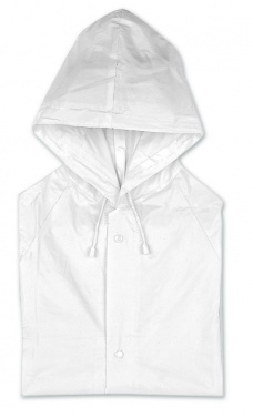 Logo trade promotional item photo of: PVC raincoat with hood