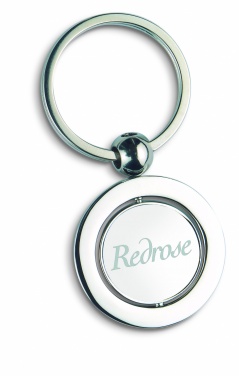 Logotrade promotional product image of: Globe metal key ring  WORLD