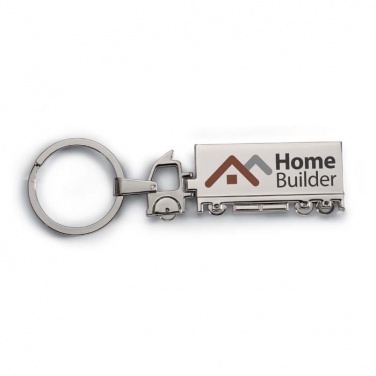 Logotrade promotional product image of: Truck metal key ring Oulu