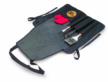 Logo trade advertising products image of: BBQ apron with BBQ tools