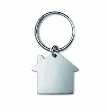 Logo trade promotional gifts image of: Metal key holder house Lahti