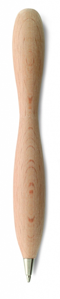 Logo trade promotional merchandise image of: Wooden ball pen