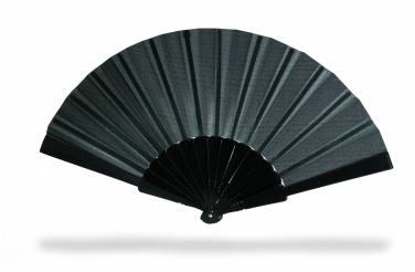 Logo trade business gift photo of: Manual hand fan