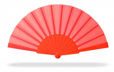 Logo trade promotional items image of: Manual hand fan