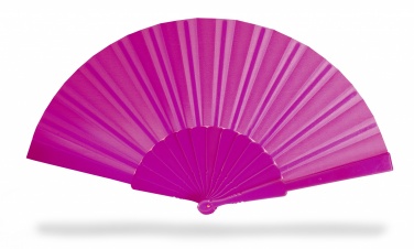 Logo trade advertising products image of: Manual hand fan