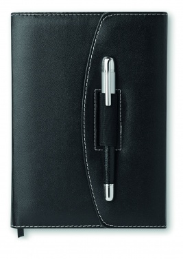 Logotrade promotional merchandise photo of: A5 notebook portfolio with pen