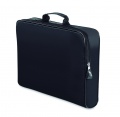 Conference bag with zipper, Black