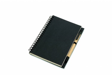 Logotrade promotional products photo of: B6 Recycled notebook with pen