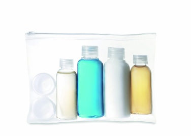 Logo trade promotional items image of: Travelling pouch with bottles