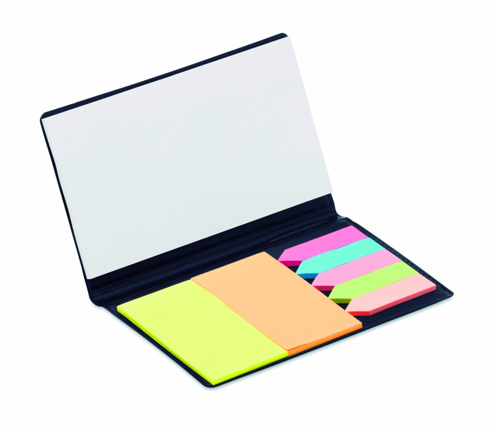 Logo trade advertising products image of: Memo pad with page markers