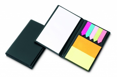 Logo trade promotional gifts image of: Memo pad with page markers