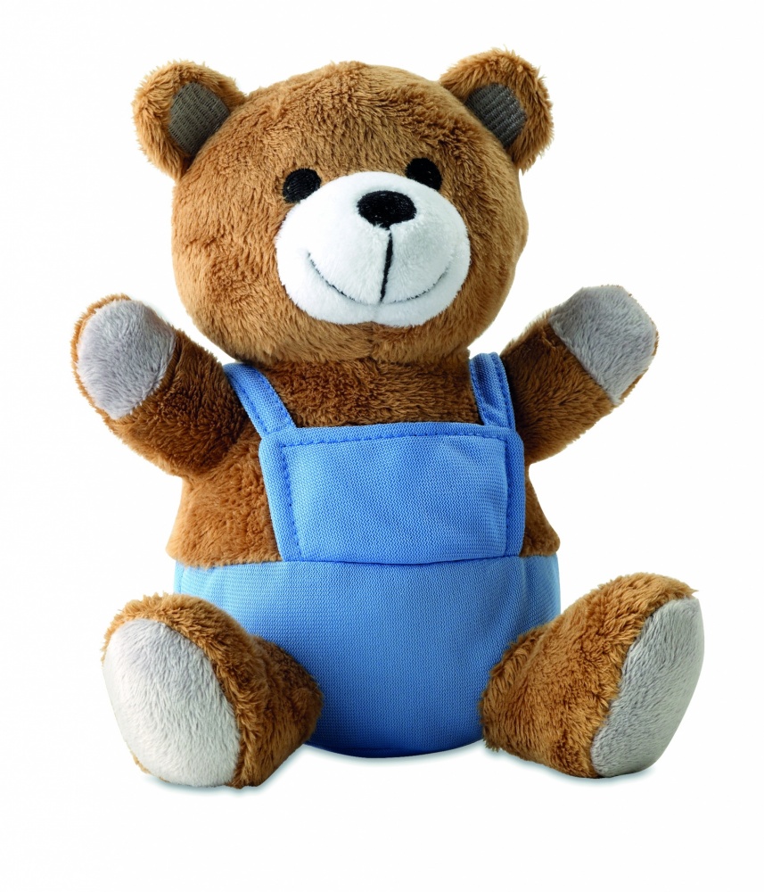 Logo trade promotional merchandise image of: Bear plush w/ advertising pants