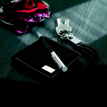 Logotrade promotional giveaway image of: Ball pen key ring and wallet Lappeenranta