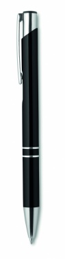 Logo trade advertising products picture of: Push button pen with black ink