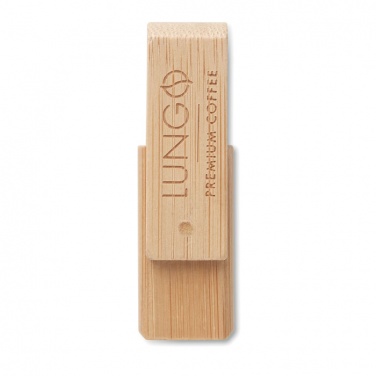 Logo trade corporate gift photo of: Bamboo USB    16GB