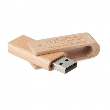 Logotrade promotional product picture of: Bamboo USB    16GB