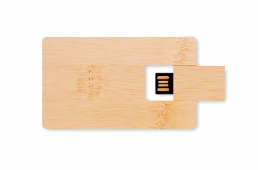 Logo trade promotional items picture of: 16GB bamboo casing USB