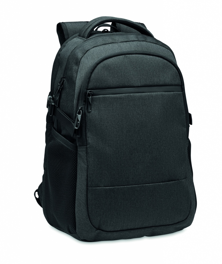 Logotrade promotional gift picture of: 600D RPET laptop backpack