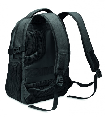 Logo trade advertising products picture of: 600D RPET laptop backpack