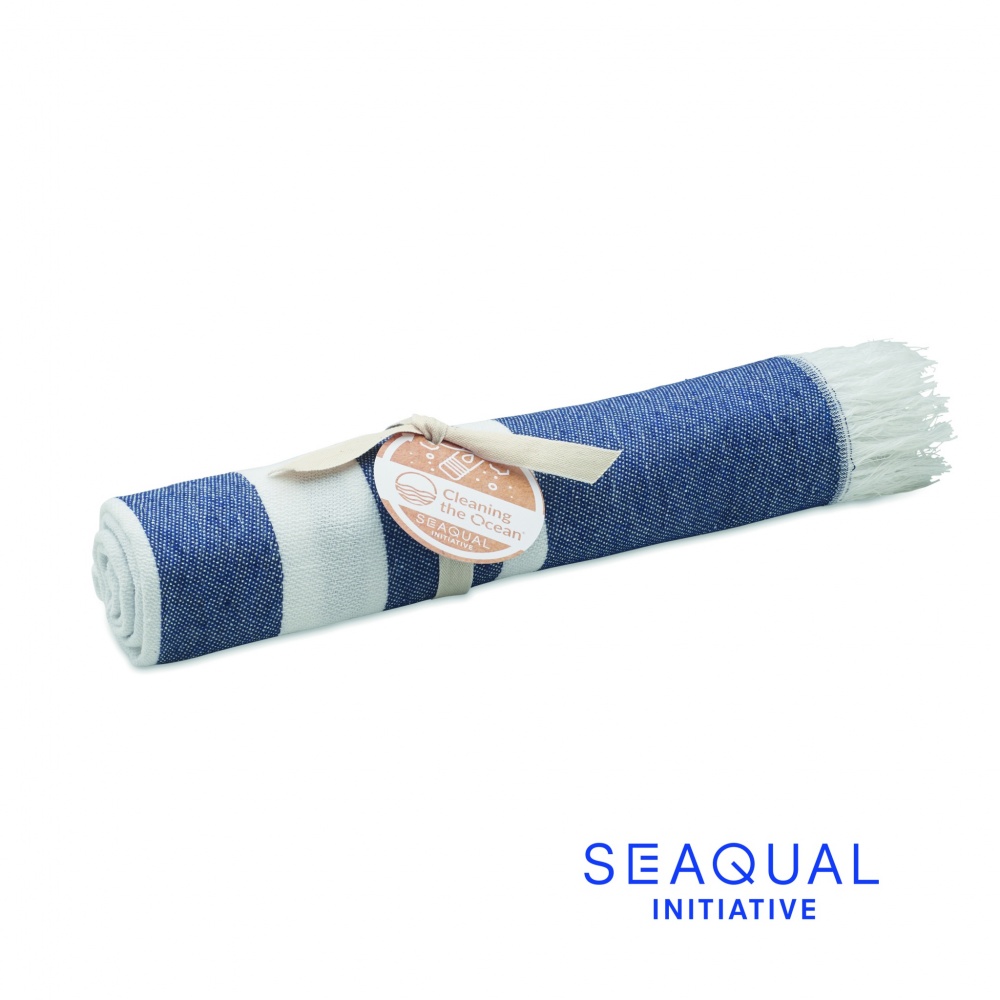 Logo trade corporate gifts picture of: SEAQUAL® hammam towel 100x170