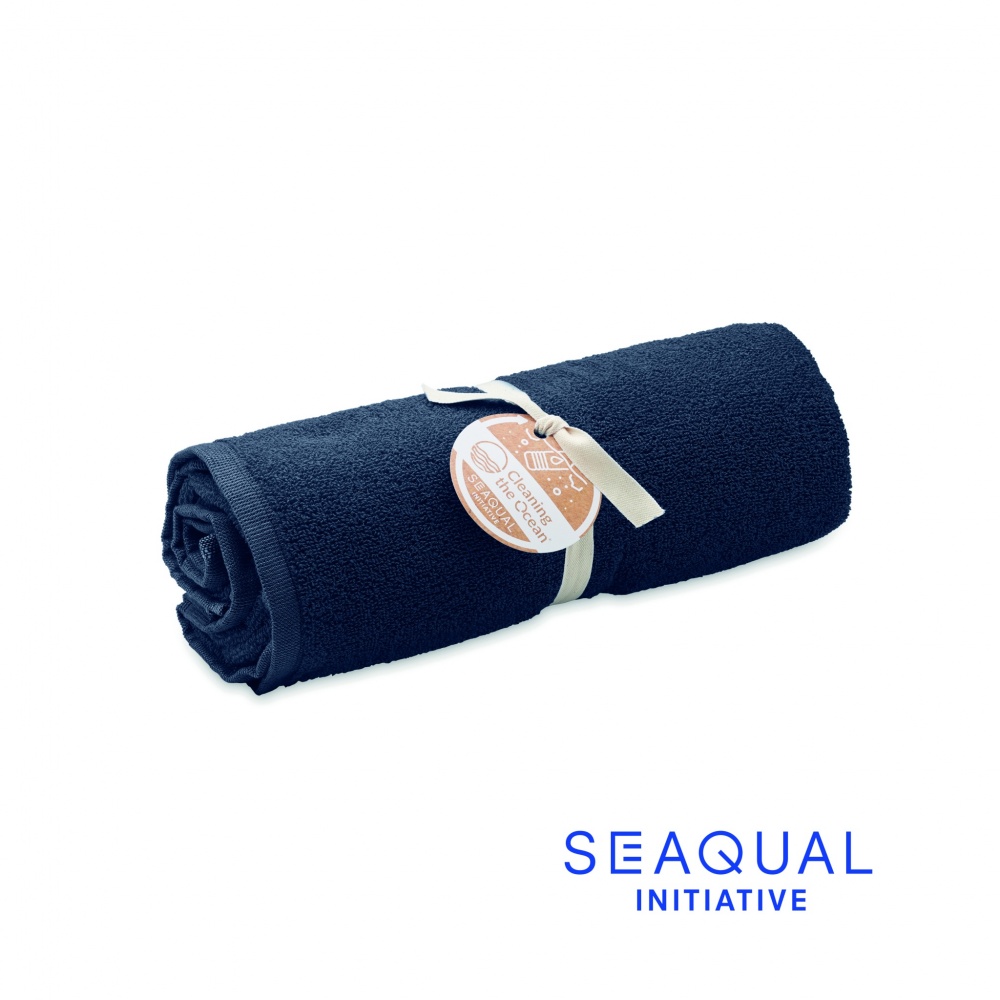 Logo trade promotional gifts image of: SEAQUAL® towel 70x140cm