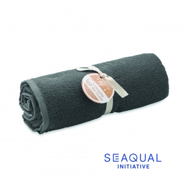 Logo trade promotional merchandise image of: SEAQUAL® towel 100x170cm