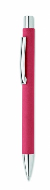 Logotrade promotional merchandise image of: Recycled paper push ball pen