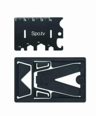 Logo trade promotional giveaway photo of: Multi-tool pocket phone stand