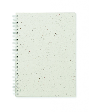 Logotrade advertising products photo of: A5 seed paper cover notebook