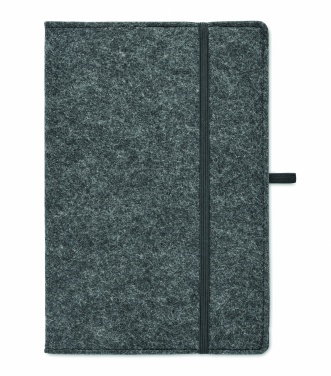 Logotrade corporate gifts photo of: A5 notebook RPET felt