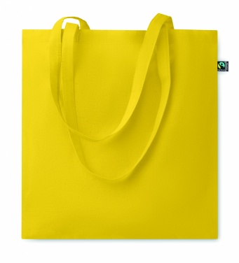 Logo trade promotional merchandise photo of: Fairtrade shopping bag140gr/m²