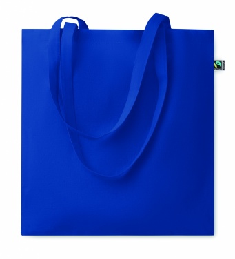 Logo trade promotional merchandise picture of: Fairtrade shopping bag140gr/m²