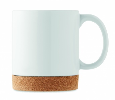 Logotrade promotional gift image of: Ceramic cork mug 280 ml