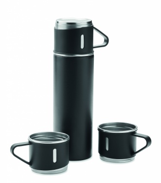 Logo trade corporate gift photo of: Double wall bottle and cup set