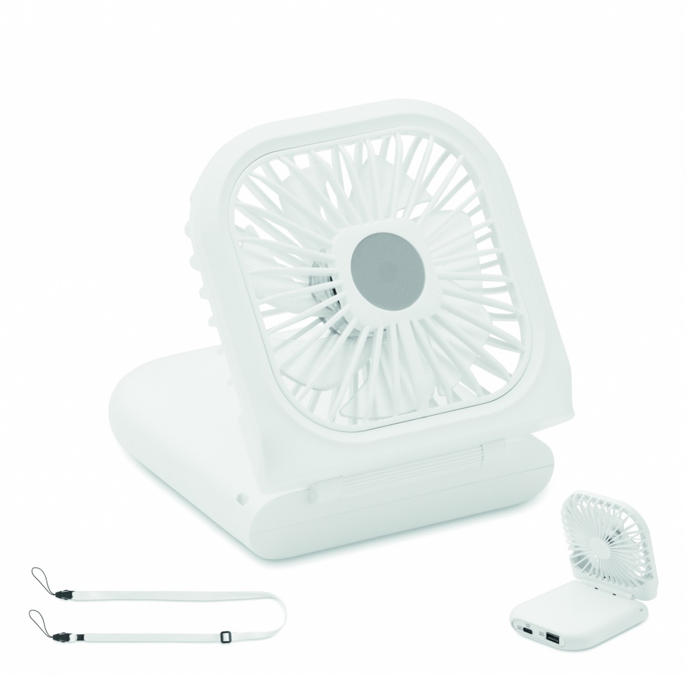 Logo trade promotional product photo of: Portable foldable or desk fan