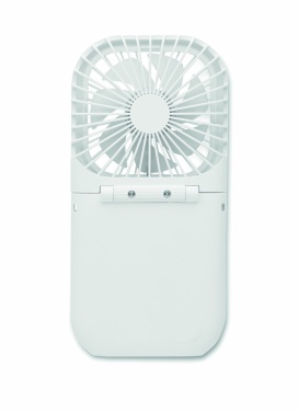 Logo trade advertising products image of: Portable foldable or desk fan