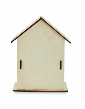 Logotrade business gift image of: DIY wooden bird house kit