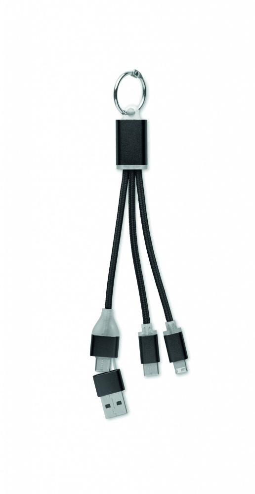 Logotrade promotional merchandise photo of: 4 in 1 charging cable type C