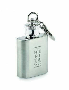 Logo trade corporate gift photo of: Hipflask key ring Joensuu