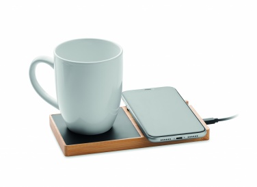 Logo trade promotional products image of: 1Wireless charger mug warmer