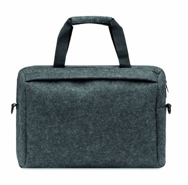 Logotrade promotional gift picture of: 15 inch RPET felt laptop bag