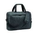 15 inch RPET felt laptop bag, Stone Grey